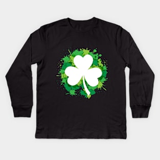 Patricks Day Kids Long Sleeve T-Shirt